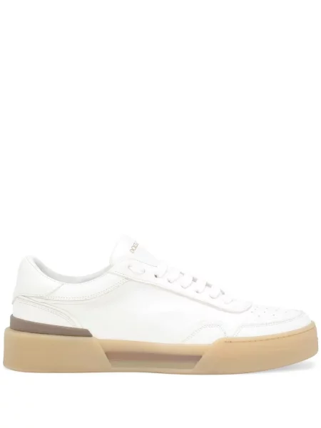 Sneakerși Dolce & Gabbana New Roma din piele alb