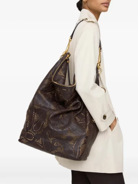 Geantă shopper Burberry maro