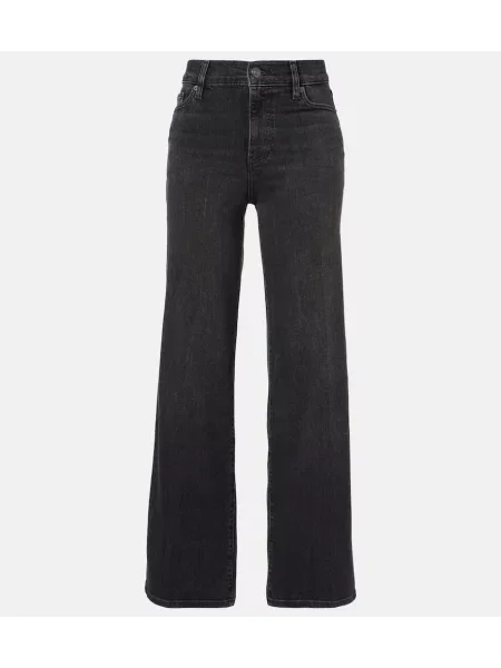 Blugi cu picior larg Frame negru