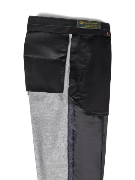 Pantaloni Franzese Collection de lână albastru