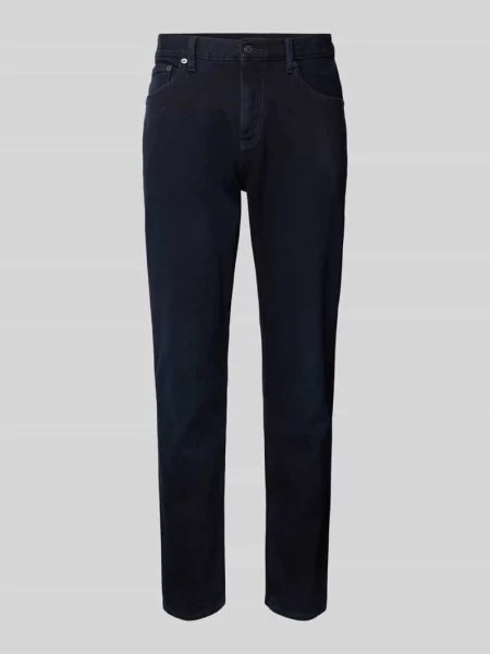 Jeansy o kroju straight fit z mieszanki bawełny model ‘MERCER’ Tommy Hilfiger niebieski