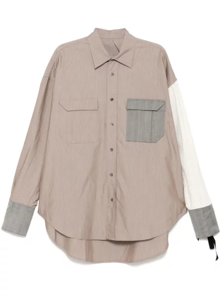 Koszula Marina Yee brązowa