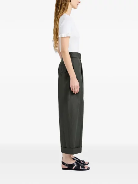 Pantaloni Proenza Schouler White Label alb