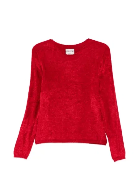 Lung pulover Semicouture roșu