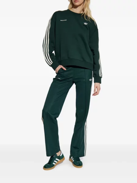 Sneakerși Adidas cu dungi roșu