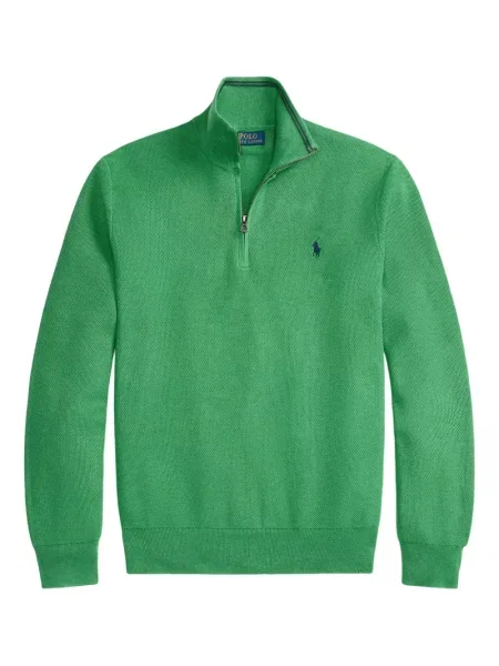 Șapcă Polo Ralph Lauren cu decolteu în V cu autograf în carouri albastru