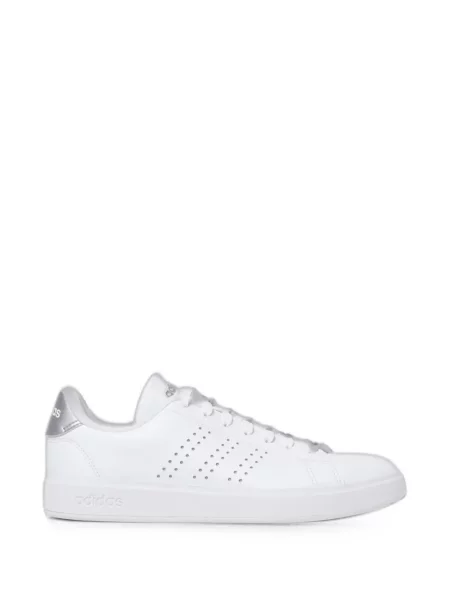Δερμάτινα sneakers Adidas Gazelle με κορδόνια κόκκινο
