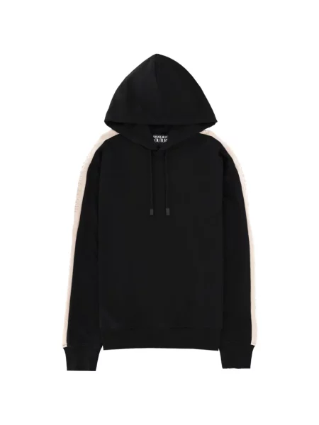 Hanorac cu glugă Versace Jeans Couture negru