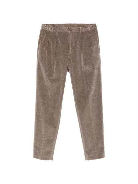 Pantaloni Tagliatore de catifea cord maro