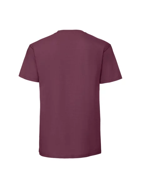 Koszulka Iconic Premium Ringspun Cotton T-shirt czerwona