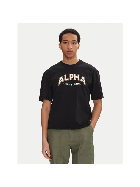 Футболка Alpha Industries черная