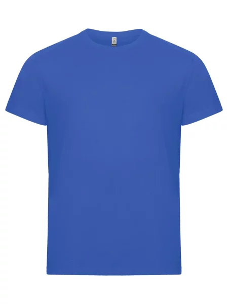 Clique Classic OC-T koszulka organiczna – klasyczny krój – royal niebieska