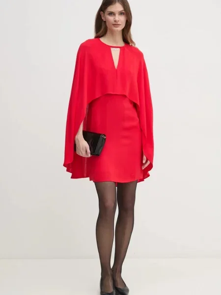 Сукня Karl Lagerfeld mini пряма червоний