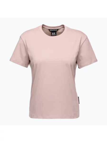 Koszulka Black Diamond Project Tee pale mauve czarna