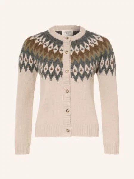 Weekend Max Mara Kardigan Targa Z Alpaki beige beżowy