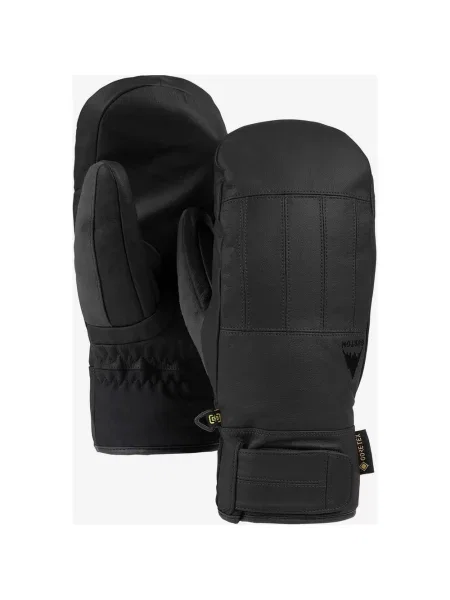 Rękawice Burton Gondy GORE-TEX skórzane ciemnoczarne M czarne