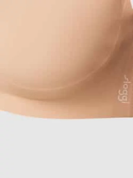 Biustonosz typu bralette z zapięciem na haftkę model ‘ZERO FEEL Sloggi beżowy
