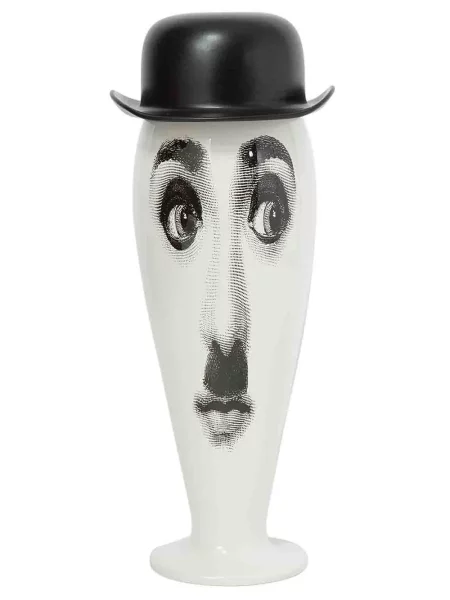 Pălărie Fornasetti alb