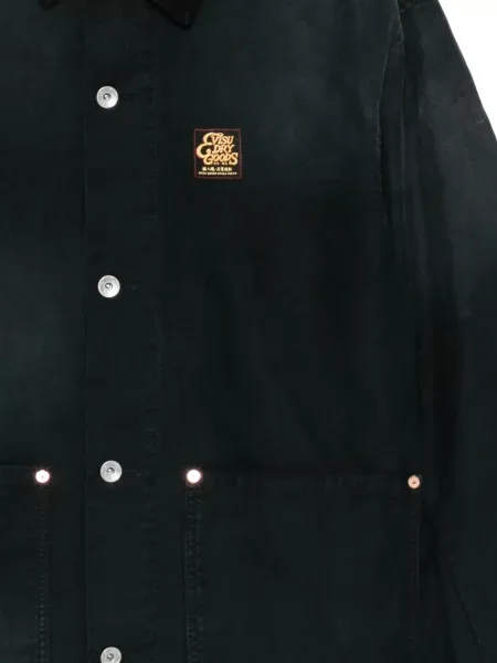 Geacă Evisu cu imagine negru