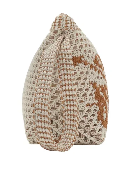 Geantă plic Burberry alb