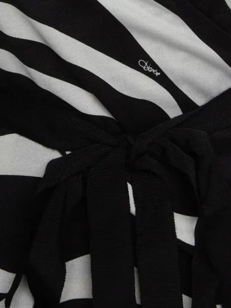 Rochie mini Dvf Diane Von Furstenberg cu imagine plic negru
