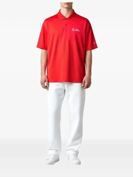 Polo Under Armour κόκκινο