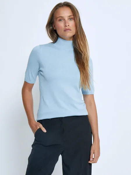 Minus Top Lima pastel albastru