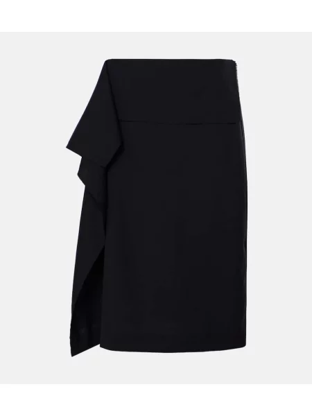 Fustă Plan C de lână albastru