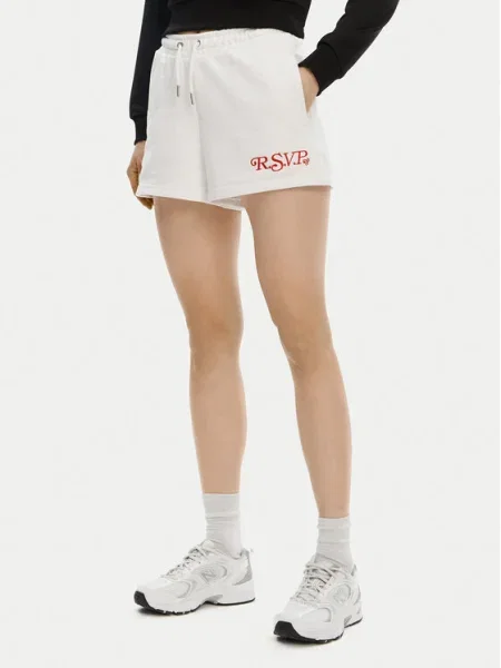 FILA Pantaloni roşu închis alb