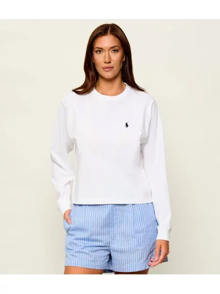 POLO RALPH LAUREN Bluză Ralph Lauren x Wimbledon alb