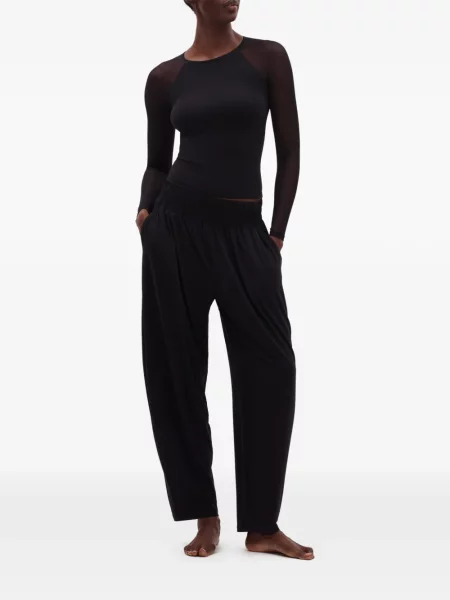 Pantaloni Eres alergare negru