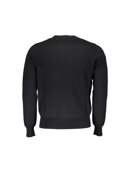 Sweter North Sails z okrągłym dekoltem z kaszmiru czarny