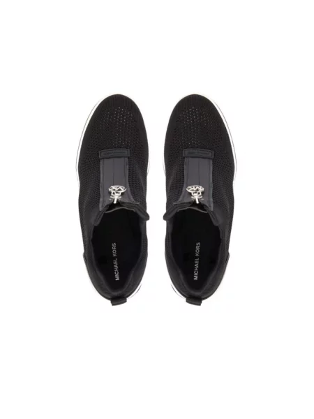 Sneakersy Michael Kors na koturnie czarne