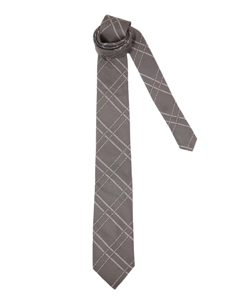 Michael Kors Kravata temno siva bela