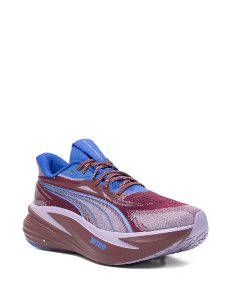 Sneakers Puma Nitro με κορδόνια με δαντέλα μωβ