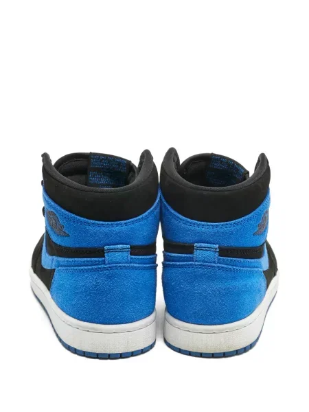 Sneakerși Jordan din piele de căprioară negru