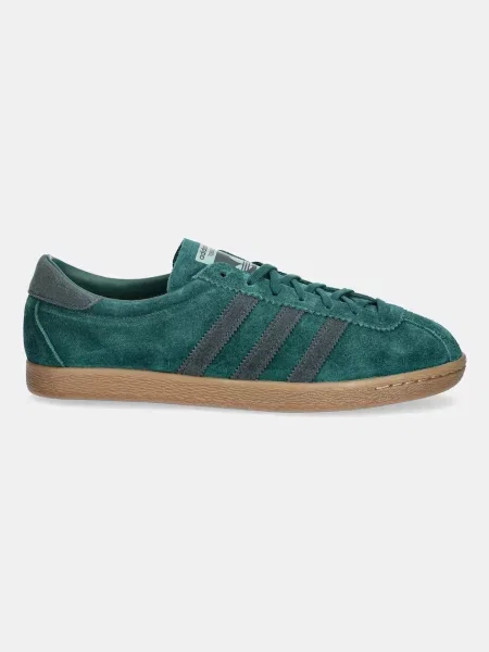 Σουέτ αθλητικά παπούτσια adidas Originals Tobacco πράσινο