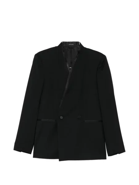 Двуредно яке Tagliatore черно