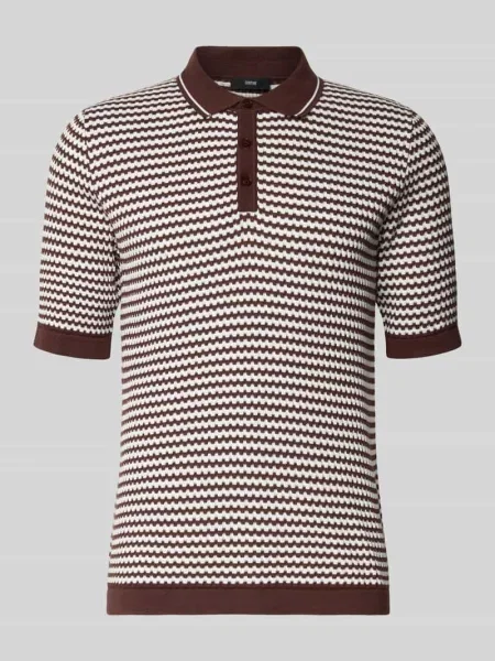 Koszulka polo o kroju slim fit z listwą guzikową model FLAVIEN' Cinque