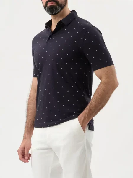 Поло Armani Exchange синее