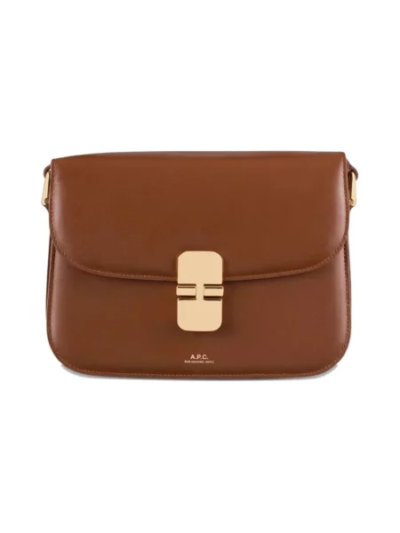 Mała torebka A.p.c. beżowa