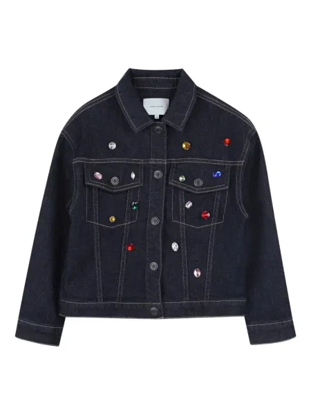 Kurtka jeansowa dziecięca Marc Jacobs niebieska