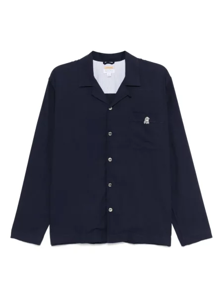 Къс риза Undercover синьо