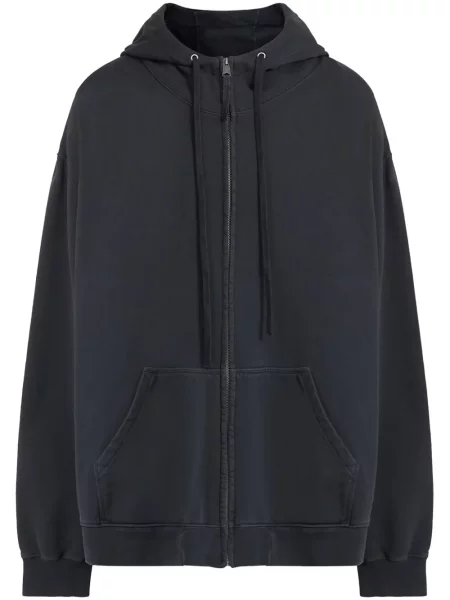 Hanorac cu glugă Maison Margiela negru