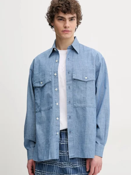 Sunflower camasa din barbati regular albastru