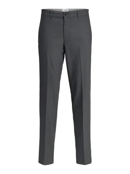 JACK & JONES Hlače na rob JPSTACE LEO nočno modra / temno siva