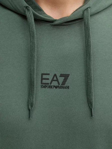 Emporio Armani melegítő szett férfi pamuttal zöld