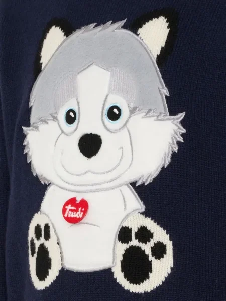 Sweter dziecięcy Mc2 Saint Barth niebieski