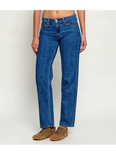 Rag&Bone Blugi HARLOW | Straight fit albastru