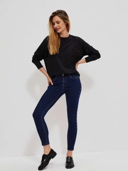 Jeansy Marisse czarne